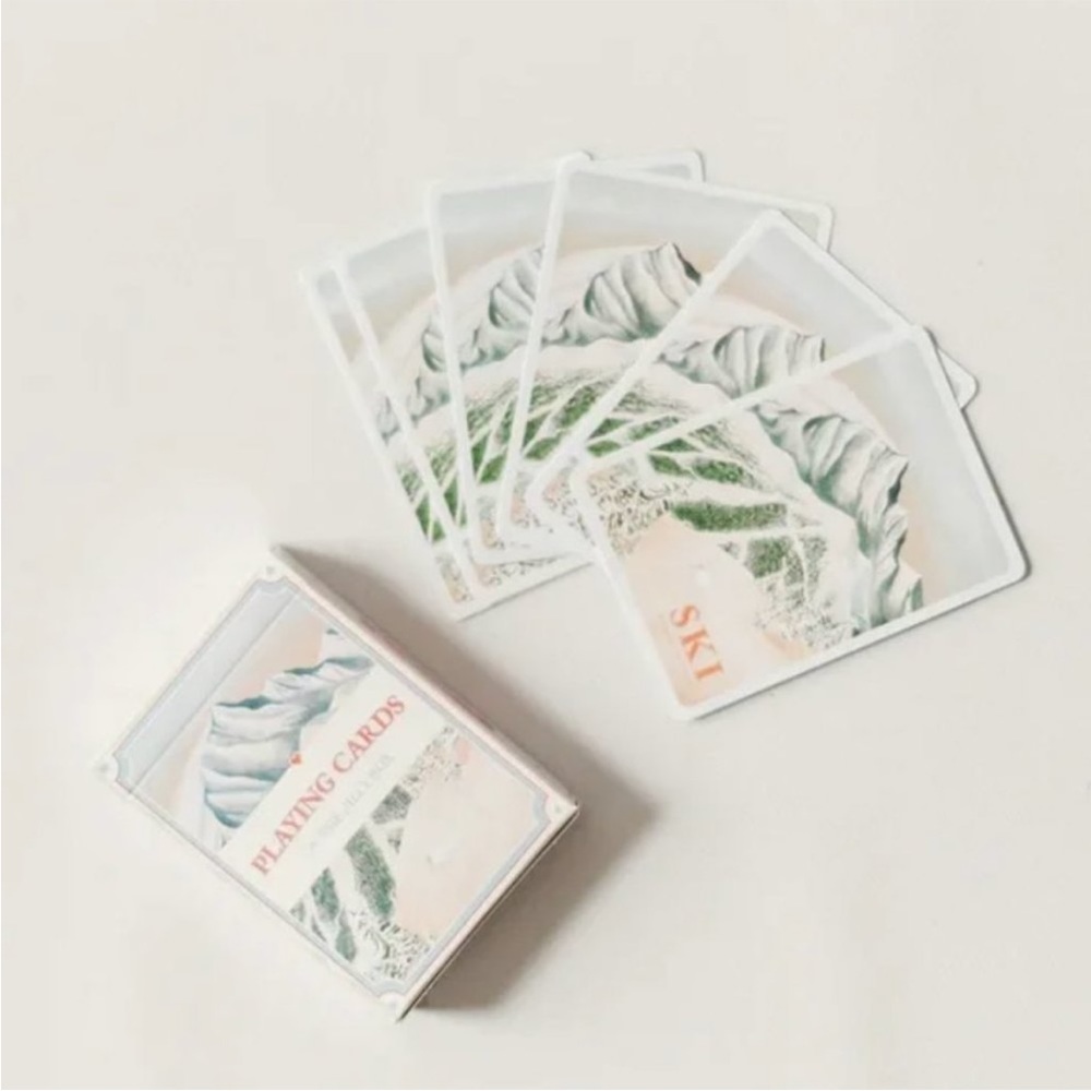Jillian Harris | Ski Theme Custom Playing Cards